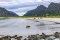 View of Skagsanden Beach, Norway